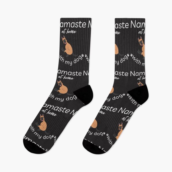 Item preview, Namaste at home with my dog2 - German Shepherd designed and sold by Natkopod.