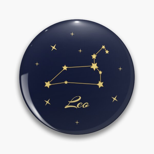 Item preview, Leo Night - Astrological and Astronomical pattern with Leo Constellation, Symbols and Stars designed and sold by Astrowl-.