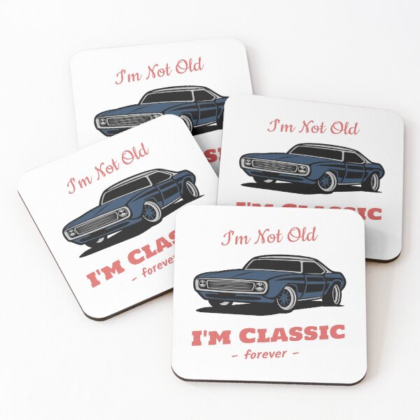 Item preview, I'm Not Old I'm Classic Forever Retro Graphic Car - Mens & Womens designed and sold by NUMAFUWA.