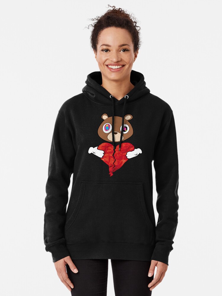 Kanye West 808 s Graduation Bear Pullover Hoodie