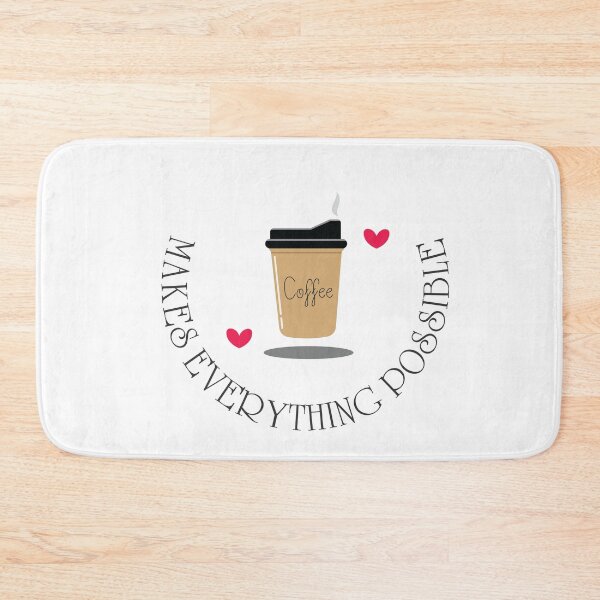 Item preview, Coffee Makes Everything Possible Digital Art designed and sold by GinaArtHut.