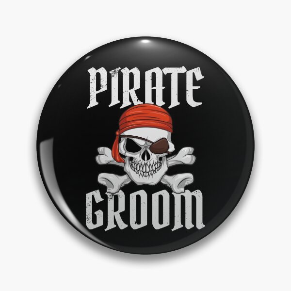 Artikelvorschau, Pirate Groom Pirate Skull & Crossbones Pirate Themed Wedding Gear entworfen und verkauft von DynamicDesign.
