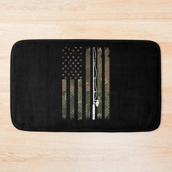 Item preview, Fishing Boy Rod Fishing Camo American Flag Vintage designed and sold by patsa4.