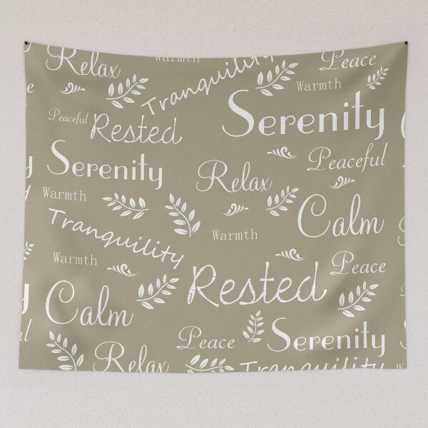 Item preview, Serenity, Relaxation and Mindfulness in Beige Stone designed and sold by OByD.