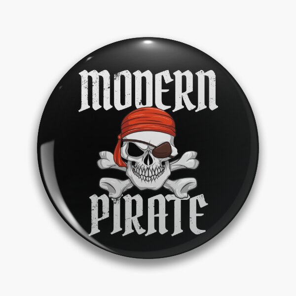 Item preview, Modern Pirate Halloween Skull & Crossbones Pirate Eyepatch Gear designed and sold by DynamicDesign.
