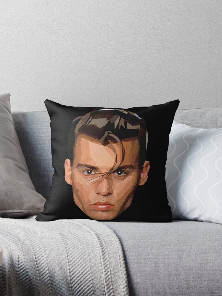 Johnny 2025 depp pillow