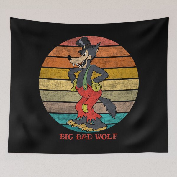 Item preview, Vintage Big Bad Wolf designed and sold by ValentinaHramov.