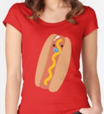 BABY HOT DOG Women's Fitted Scoop T-Shirt