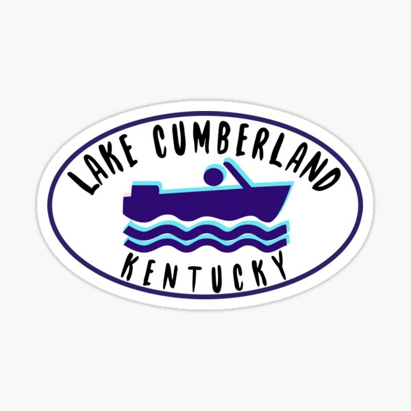 Lake Cumberland Decal We Love Lake Cumberland Sticker  Pack of 2 