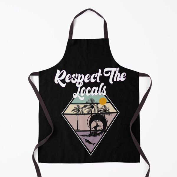 Item preview, Respect The Locals Funny Shark Week Bron To Surf Gift designed and sold by medbdj.