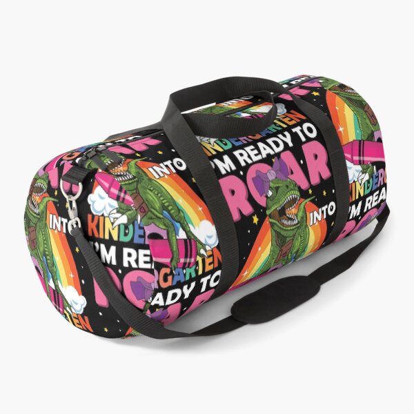 Item preview, I'm Ready To Roar Into Kindergarten | Funny Girl Dinosaur Back To School designed and sold by GravitiTees.
