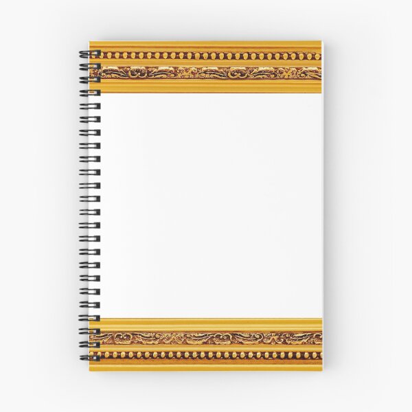 Item preview, Antique golden frame isolated on white background designed and sold by Bruno Beach.