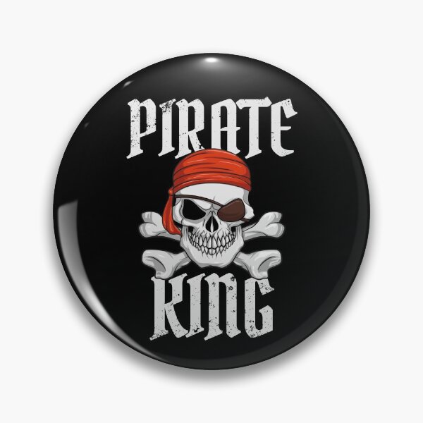 Item preview, Pirate King Halloween Skull & Crossbones Pirate Eyepatch Gear designed and sold by DynamicDesign.