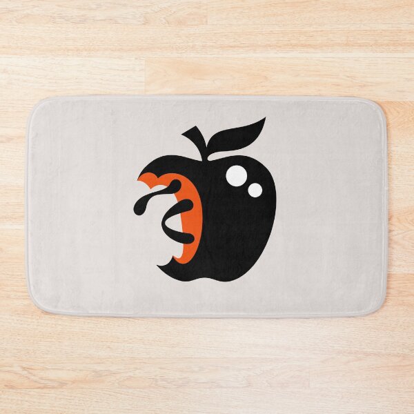 Item preview, Bad apple with worms (on white) designed and sold by SergPerep.