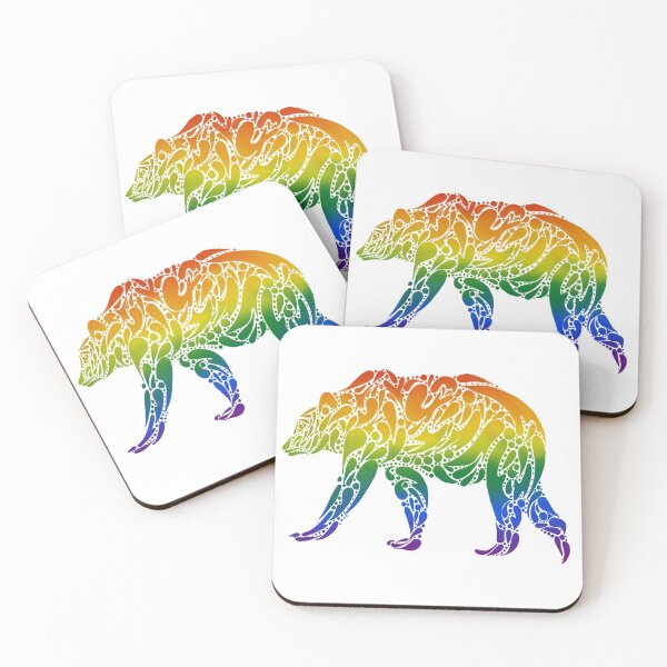 Item preview, 'Proud Bear' - created for the BEARS in the LGBTQIA+ community designed and sold by TaltalimDesign.