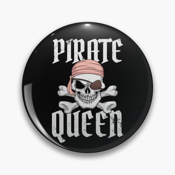 Item preview, Pirate Queen Halloween Skull & Crossbones Pirate Eyepatch Gear designed and sold by DynamicDesign.