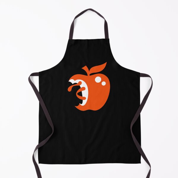 Item preview, Bad apple with worms (on black) designed and sold by SergPerep.