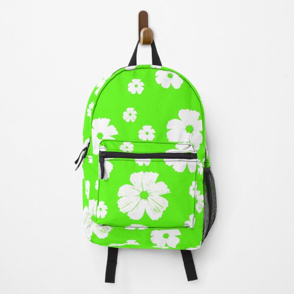 Item preview, Retro Flowers - Lime Green designed and sold by PoppyPod.