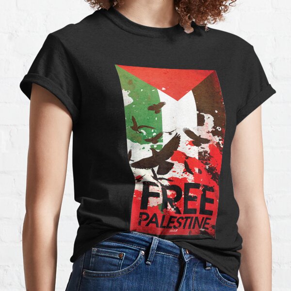 Palestinian Tshirt in Arabic front  Poster for Sale by TheEvoke