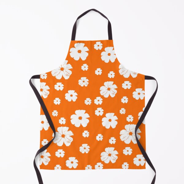 Item preview, Retro Flowers - Orange designed and sold by PoppyPod.