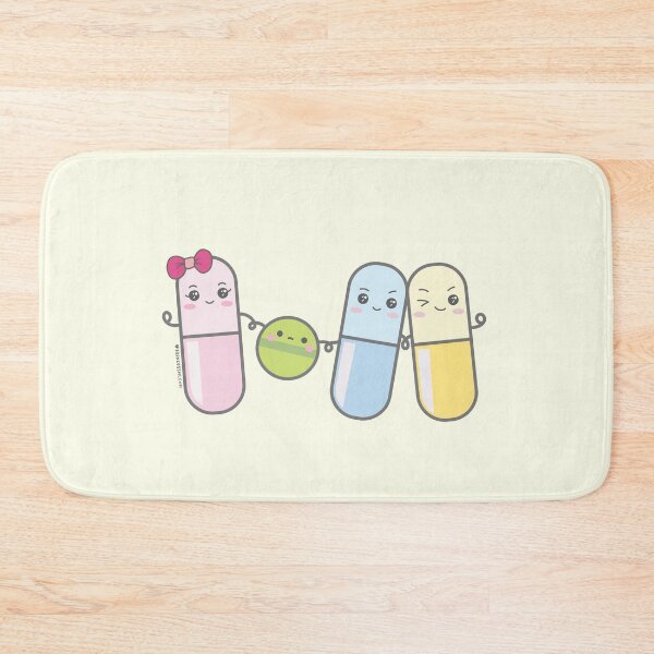 Item preview, cute pills cartoon designed and sold by princessmi-com.