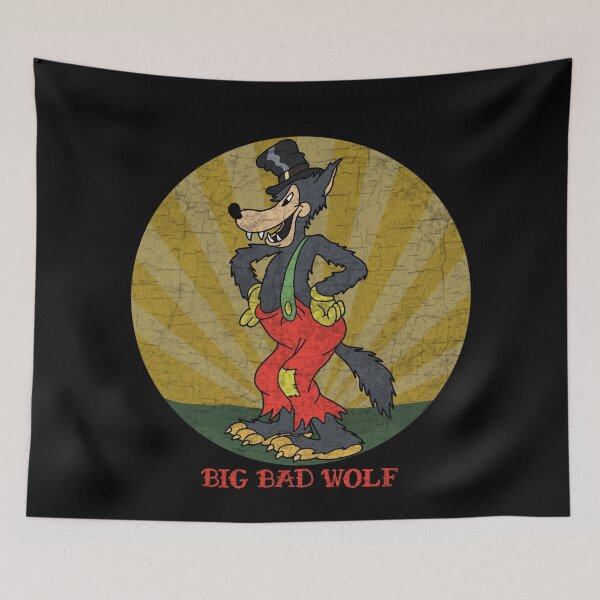 Item preview, Vintage Big Bad Wolf designed and sold by ValentinaHramov.