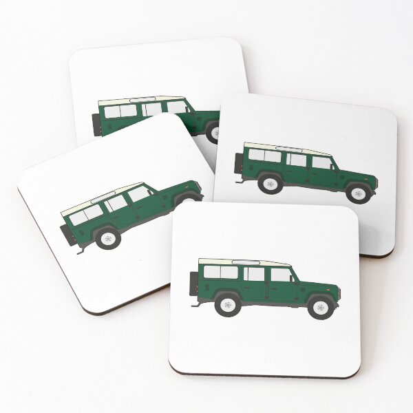 Item preview, Defender 110 off-road vehicle (British Racing Green) British classic designed and sold by NautilusMare.