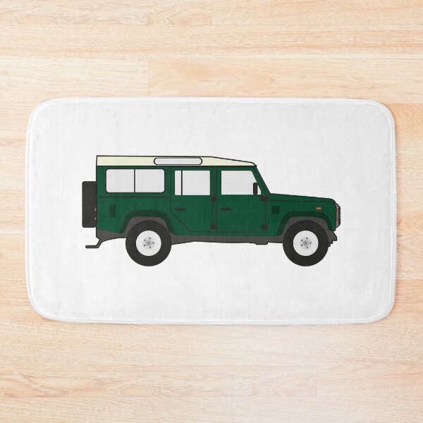 Item preview, Defender 110 off-road vehicle (British Racing Green) British classic designed and sold by NautilusMare.