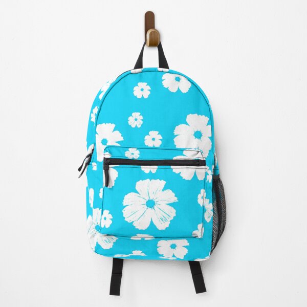Item preview, Retro Flowers - Blue designed and sold by PoppyPod.