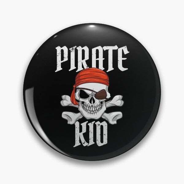 Item preview, Pirate Kid Halloween Skull & Crossbones Pirate Eyepatch Gear designed and sold by DynamicDesign.