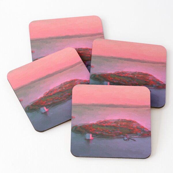 Item preview, Governor's Island, New York, USA - Oil Paint Abstract designed and sold by MktngMultiverse.