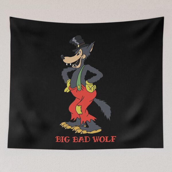 Item preview, Vintage Big Bad Wolf designed and sold by ValentinaHramov.