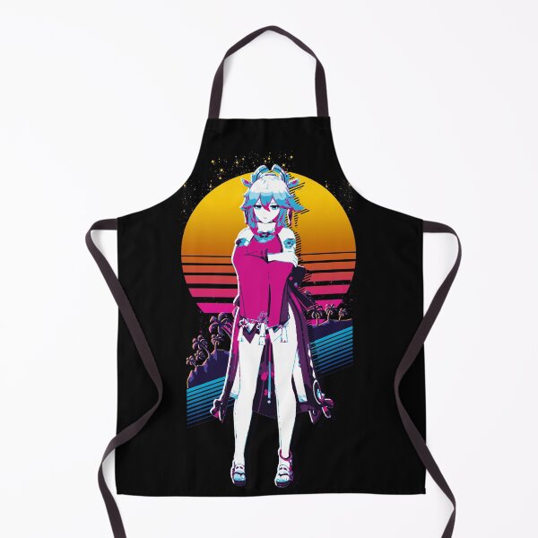 Item preview, Yae Miko - Genshin Impact *80s retro* designed and sold by MyRetroArt.