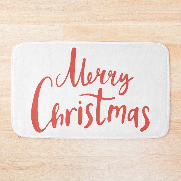 Item preview, Artsy Merry Christmas Calligraphy designed and sold by pallkris.