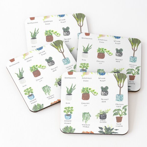 Item preview, Indoor Plant Painting  designed and sold by LoveHollyDesign.