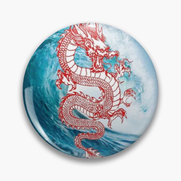 Item preview, Houkusai dragon wave designed and sold by bayan baker.