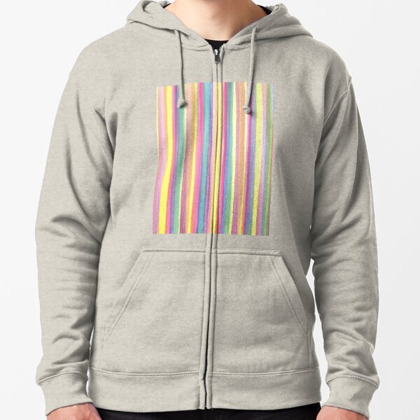 multi colored pastel hoodie