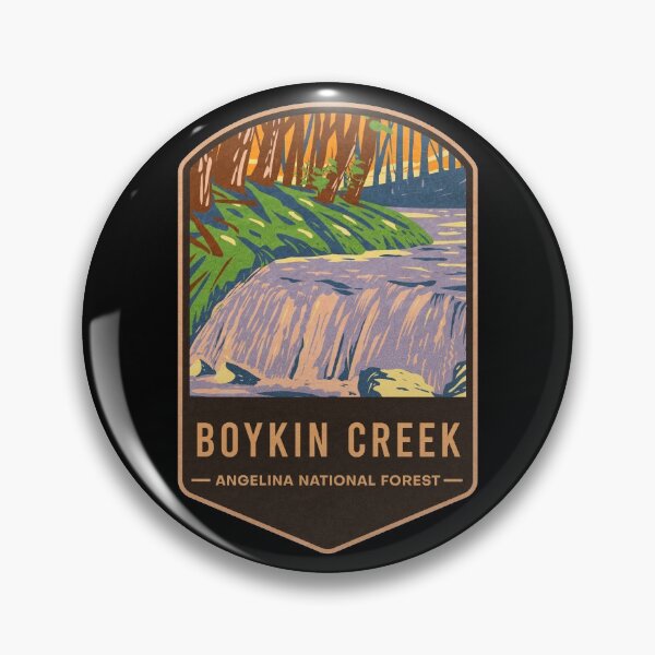 Item preview, Boykin Creek - Angelina National Forest designed and sold by JordanHolmes.
