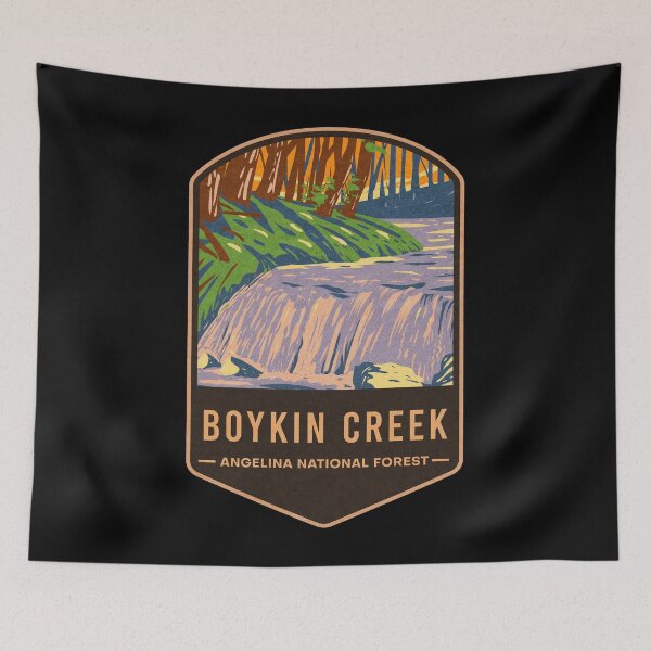 Item preview, Boykin Creek - Angelina National Forest designed and sold by JordanHolmes.
