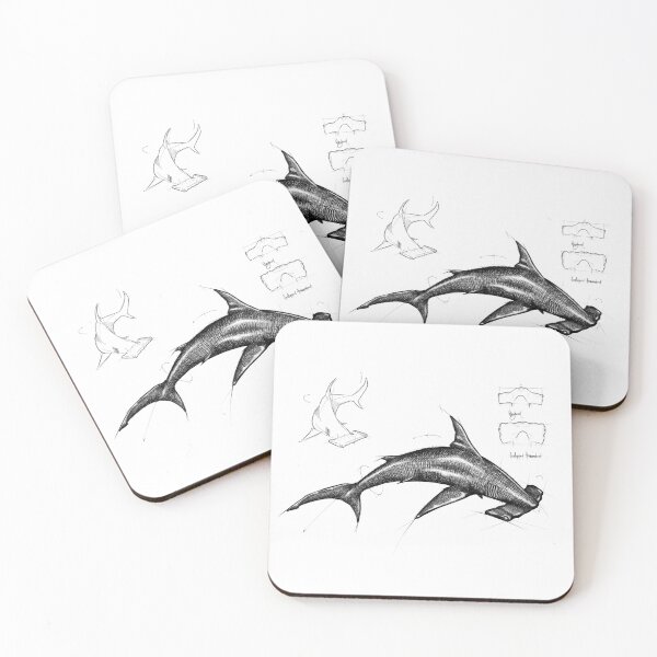 Item preview, Shark studies designed and sold by Into-The-Void-.