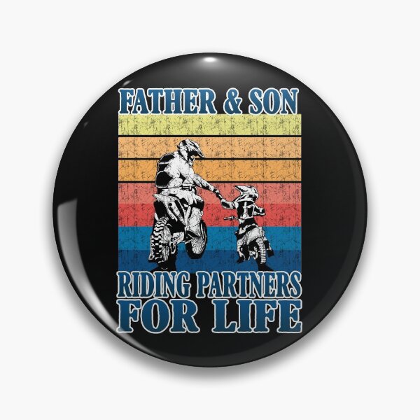 Item preview, Father And Son Riding Partners For Life Vintage T-Shirt designed and sold by ThuyPhamStore.