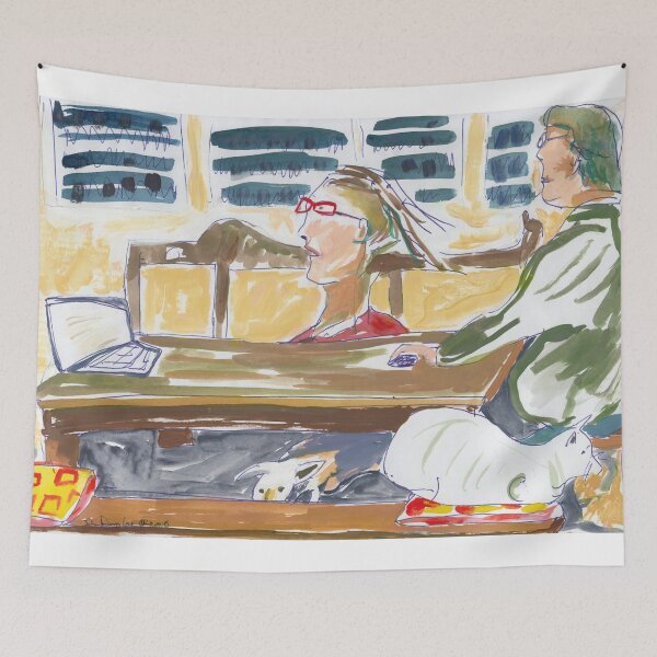 Item preview, Sue and Gawain Looking at Old Photos designed and sold by John Douglas.