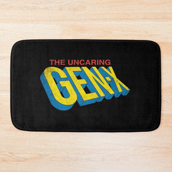 Item preview, The Uncaring Gen-X - Vintage Distressed Superhero - Comic Book Graphic Logo designed and sold by Nemons.