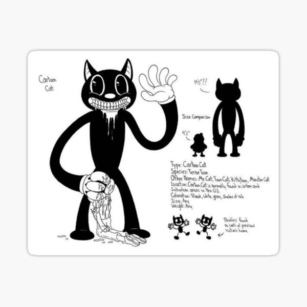 660 Cartoon Cat Coloring Pages Horror  Free