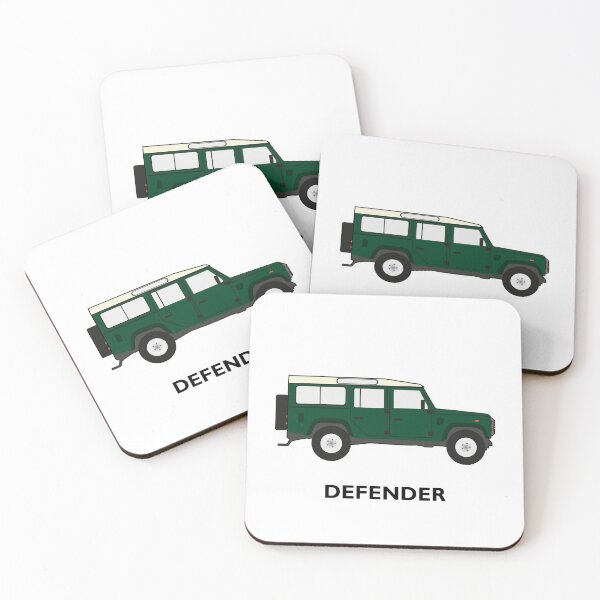 Item preview, Defender 110 off-road vehicle (British Racing Green) British classic designed and sold by NautilusMare.