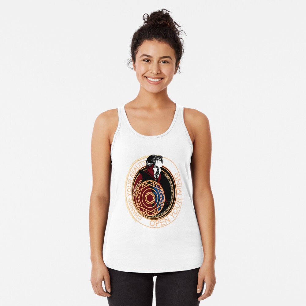 Discover Dr Strange | Perfect Gift For you and friends Racerback Tank Top
