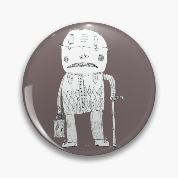 Item preview, Old person with stick designed and sold by JamesYorkston.