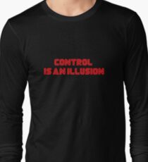 Mr. Robot - Control is an illusion Long Sleeve T-Shirt