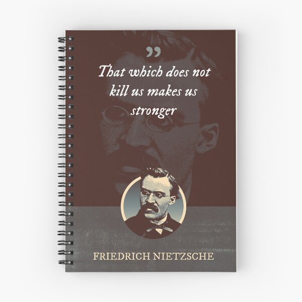 Item preview, Friedrich Nietzsche - That which does not kill us makes us stronger designed and sold by Syahrasi.