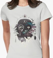 Dämon Tailliertes T-Shirt für Frauen